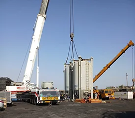 Material lifting crane