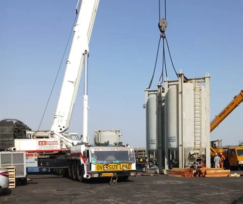 Material lifting crane Rental Service, Ahmedabad, India